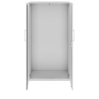 PRO Gabinetto di Cloakroom | 4 OH, 800 - 1000 x 1510 mm, morbido, grigio