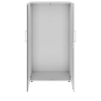 PRO Gabinetto di Cloakroom | 4 OH, 800 - 1000 x 1510 mm, morbido, grigio