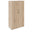 PRO Garderobenschrank | 4 OH, 800 - 1000 x 1510 mm, Soft-Close, Natureiche