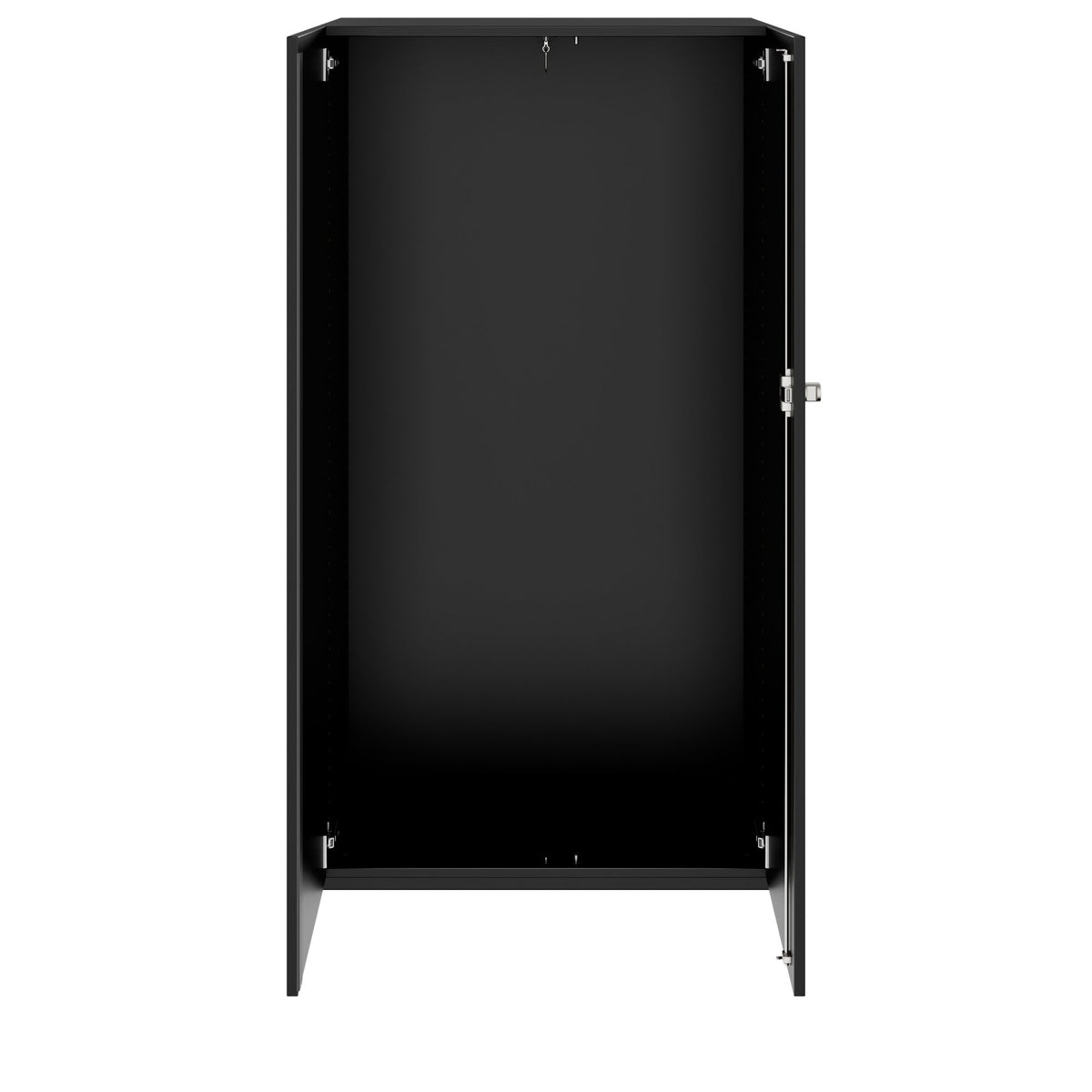 PRO Armoire vestiaire | 4 UH, 800 - 1000 x 1510 mm, fermeture Soft-Close, noir  - 3 Lightbox Main Image