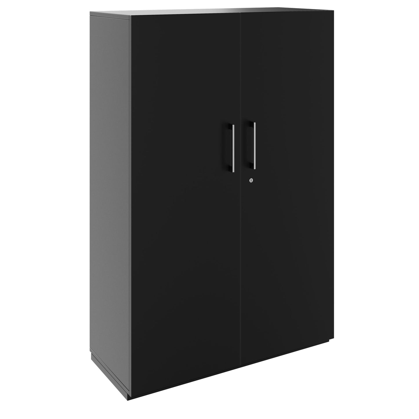 PRO Gabinetto di Cloakroom | 4 OH, 800 - 1000 x 1510 mm, morbido, nero