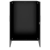 PRO Gabinetto di Cloakroom | 4 OH, 800 - 1000 x 1510 mm, morbido, nero