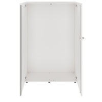 PRO Armoire de vestiaire | 4 oh, 800 - 1000 x 1510 mm, Soft -Close, blanc