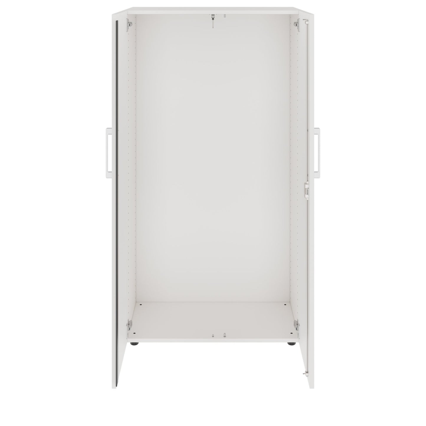 PRO Armoire de vestiaire | 4 oh, 800 - 1000 x 1510 mm, Soft -Close, blanc