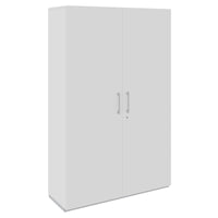 PRO Garderobenschrank | 5 OH, 1200 x 1880 mm, mit Regal, Soft-Close, Grau