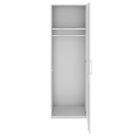 PRO Armoire de vestiaire | 5 oh, 400 - 600 x 1880 mm, doux -close, gris