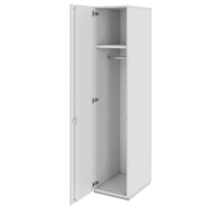 PRO Armoire de vestiaire | 5 oh, 400 - 600 x 1880 mm, doux -close, gris