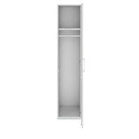 PRO Armoire de vestiaire | 5 oh, 400 - 600 x 1880 mm, doux -close, gris