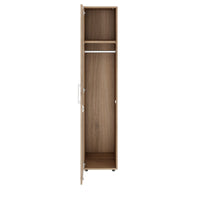 PRO Armoire de vestiaire | 5 oh, 400 - 600 x 1880 mm, soft-close, chêne naturel