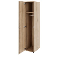 PRO Armoire de vestiaire | 5 oh, 400 - 600 x 1880 mm, soft-close, chêne naturel