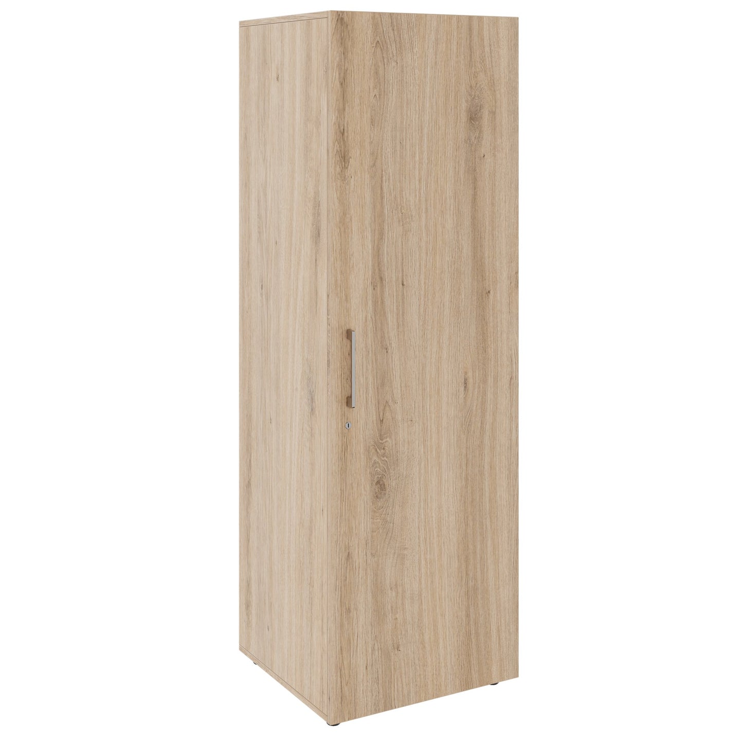 PRO Armoire de vestiaire | 5 oh, 400 - 600 x 1880 mm, soft-close, chêne naturel