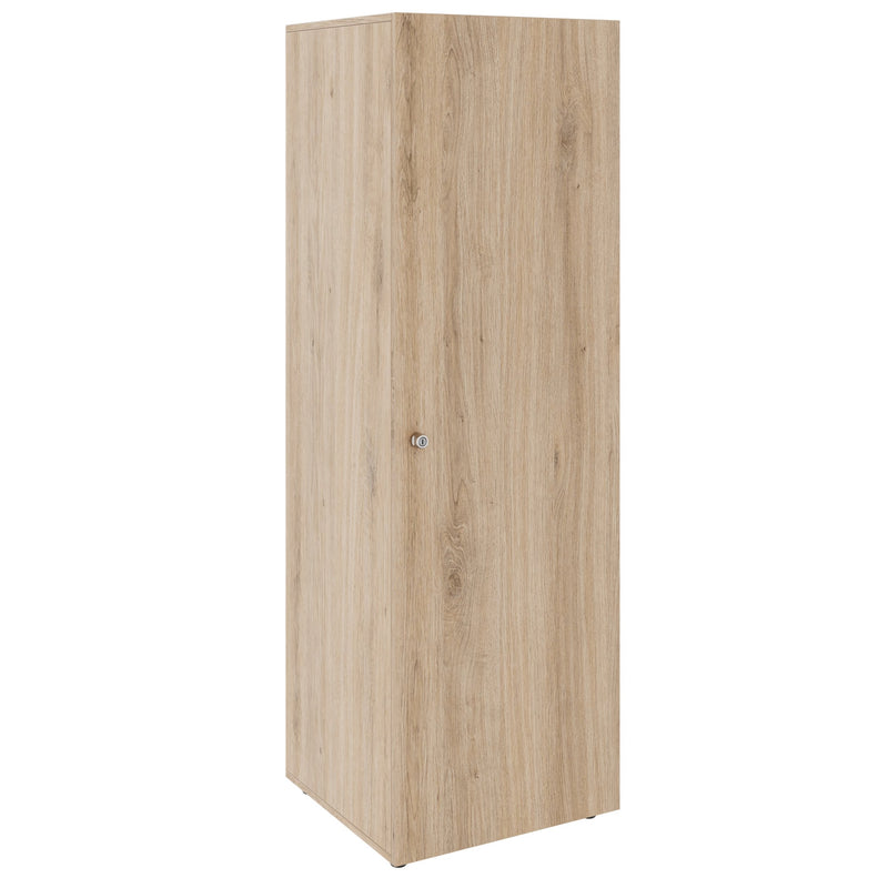 PRO Armoire de vestiaire | 5 oh, 400 - 600 x 1880 mm, soft-close, chêne naturel - 1 Main Image