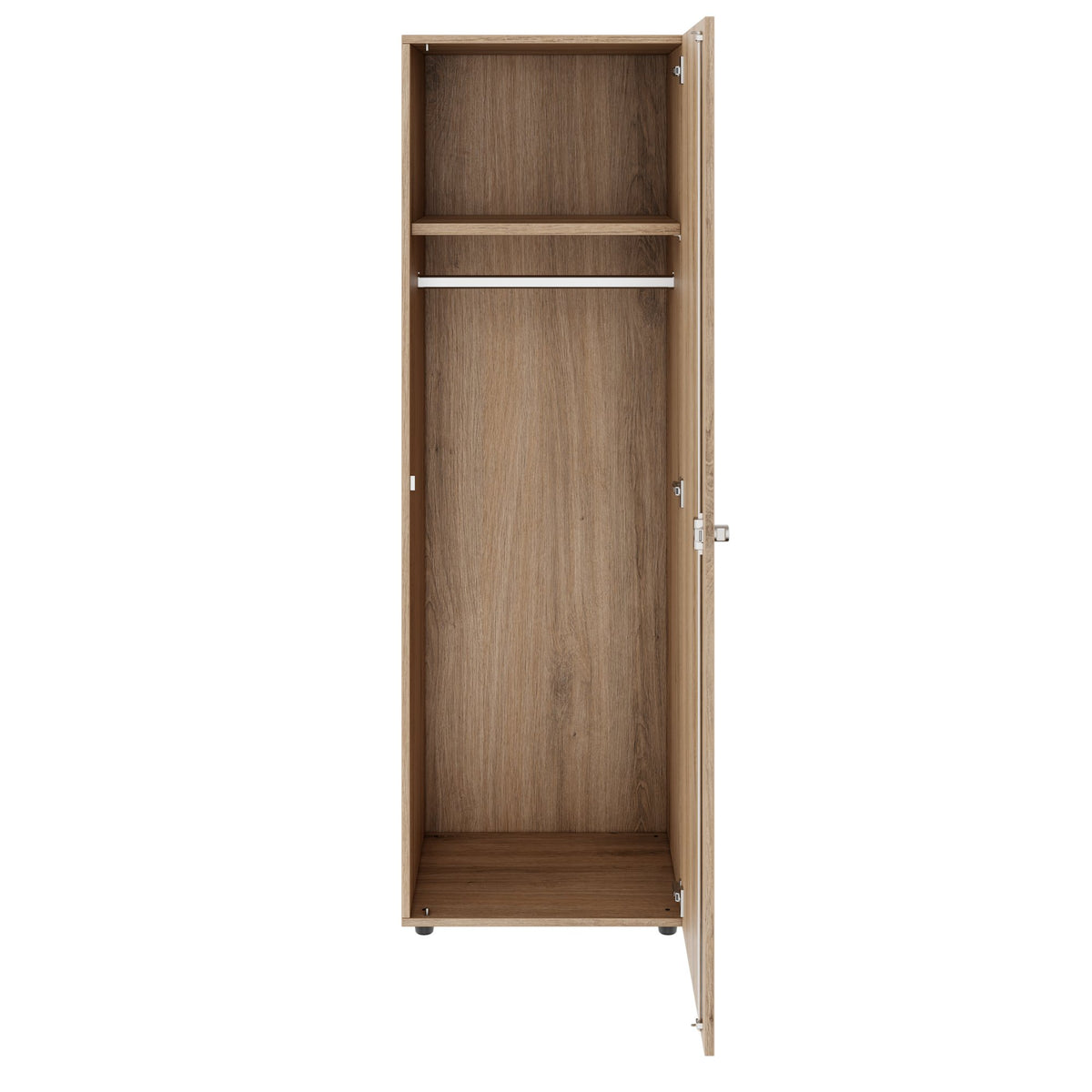 PRO Armoire de vestiaire | 5 oh, 400 - 600 x 1880 mm, soft-close, chêne naturel - 3 Lightbox Main Image