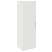 PRO Cloakroom cabinet | 5 Oh, 400 - 600 x 1880 mm, soft -close, white