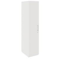 PRO Cloakroom cabinet | 5 Oh, 400 - 600 x 1880 mm, soft -close, white