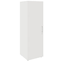 PRO Cloakroom cabinet | 5 Oh, 400 - 600 x 1880 mm, soft -close, white