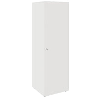 PRO Cloakroom cabinet | 5 Oh, 400 - 600 x 1880 mm, soft -close, white