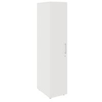 PRO Cloakroom cabinet | 5 Oh, 400 - 600 x 1880 mm, soft -close, white