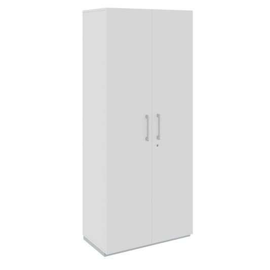 PRO Garderobenschrank | 5 OH, 800 - 1000 x 1880 mm, Soft-Close, Grau