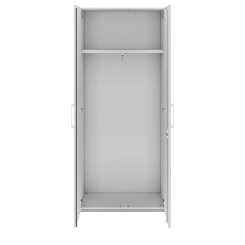 PRO Cloakroom cabinet | 5 Oh, 800 - 1000 x 1880 mm, soft -close, gray