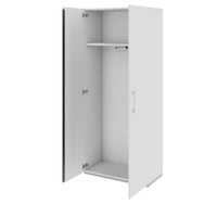 PRO Armoire de vestiaire | 5 oh, 800 - 1000 x 1880 mm, soft -close, gris