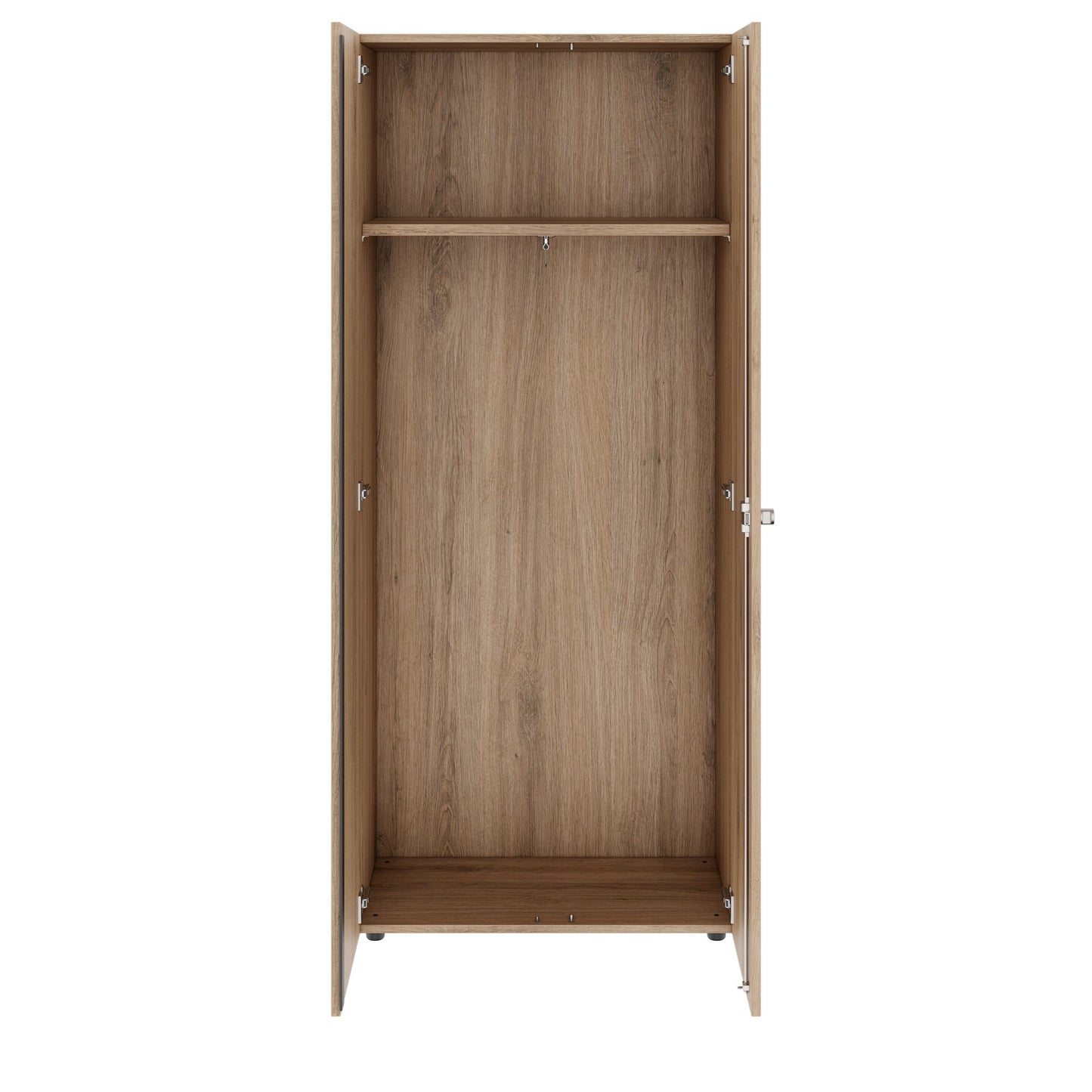 PRO Cloakroom cabinet | 5 Oh, 800 - 1000 x 1880 mm, soft -close, natural oak