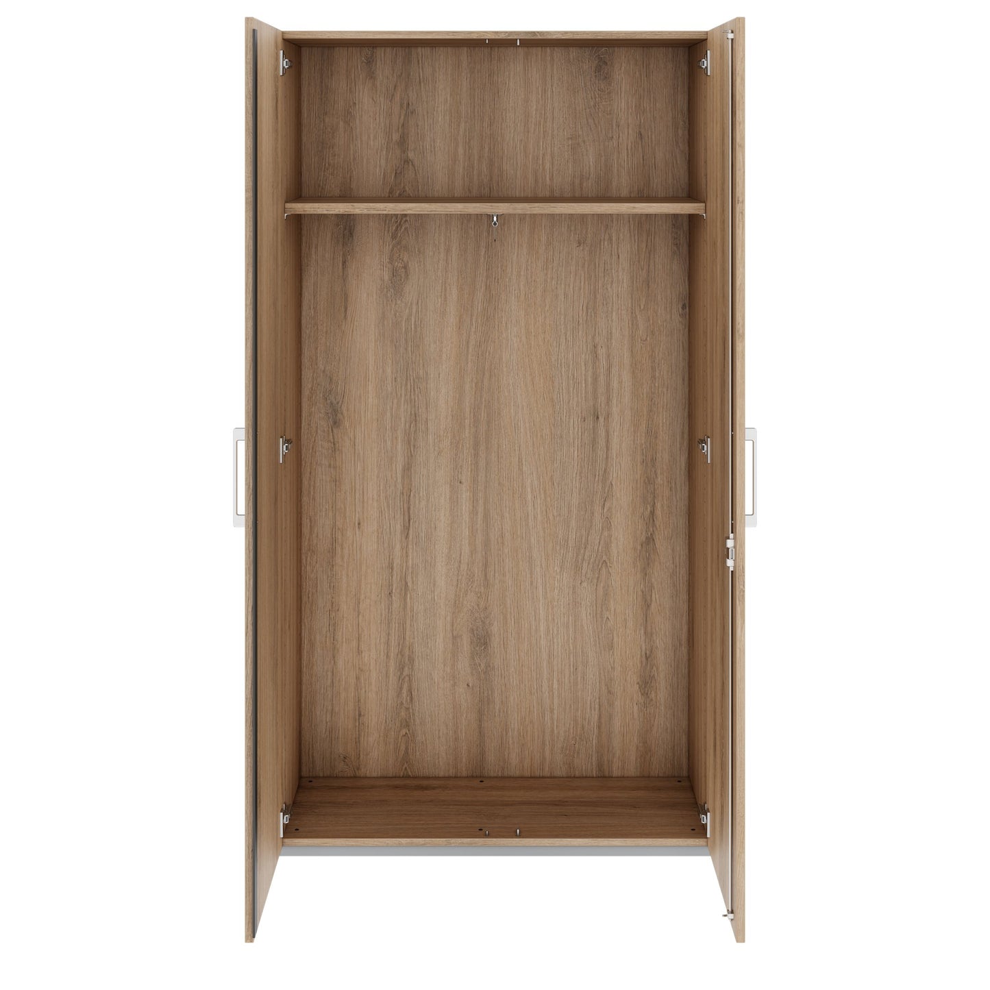 PRO Cloakroom cabinet | 5 Oh, 800 - 1000 x 1880 mm, soft -close, natural oak