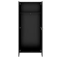 PRO Wardrobe cabinet | 5 OH, 800 - 1000 x 1880 mm, soft-close, black  - 3 Thumbnail Image