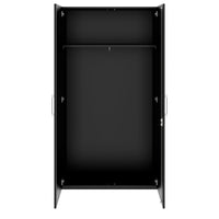 PRO Gabinetto di Cloakroom | 5 OH, 800 - 1000 x 1880 mm, morbido, nero