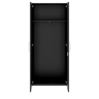 PRO Gabinetto di Cloakroom | 5 OH, 800 - 1000 x 1880 mm, morbido, nero