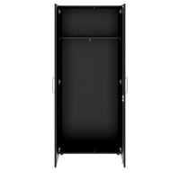 PRO Gabinetto di Cloakroom | 5 OH, 800 - 1000 x 1880 mm, morbido, nero