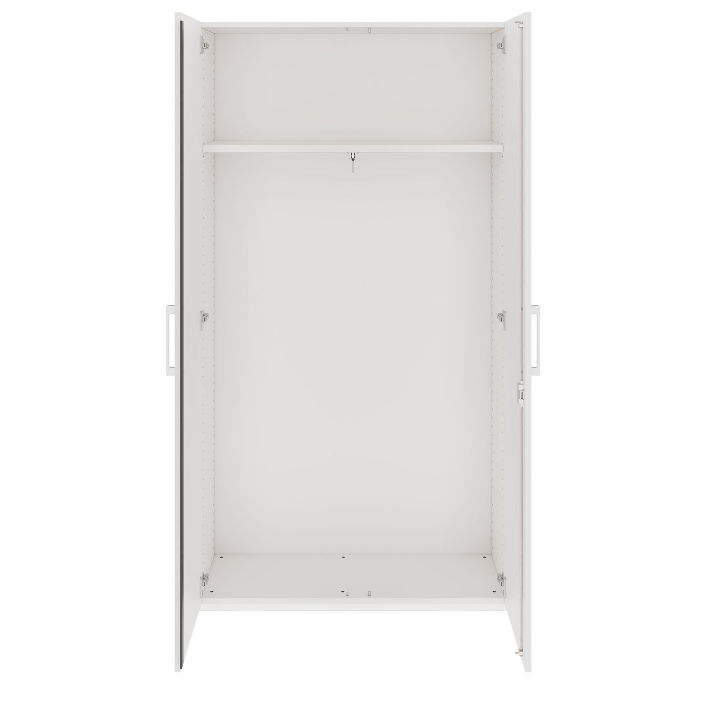 PRO Gabinetto di Cloakroom | 5 OH, 800 - 1000 x 1880 mm, morbido, bianco