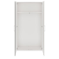 PRO Gabinetto di Cloakroom | 5 OH, 800 - 1000 x 1880 mm, morbido, bianco