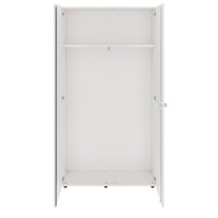 PRO Gabinetto di Cloakroom | 5 OH, 800 - 1000 x 1880 mm, morbido, bianco