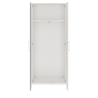 PRO Gabinetto di Cloakroom | 5 OH, 800 - 1000 x 1880 mm, morbido, bianco