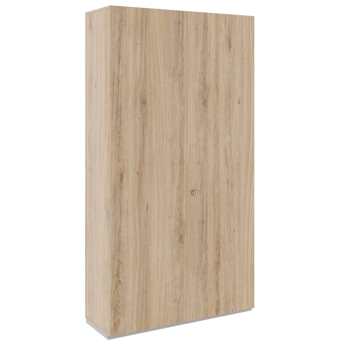 PRO Armoire vestiaire | 6 OH, 1200 x 2250 mm, avec étagère, fermeture amortie, chêne naturel  - 1 Lightbox Main Image