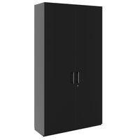 PRO Gabinetto di Cloakroom | 6 OH, 1200 x 2250 mm, con scaffale, morbido, nero