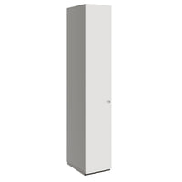 PRO Armoire de vestiaire | 6 oh, 400 - 600 x 2250 mm, soft -close, graphite / blanc