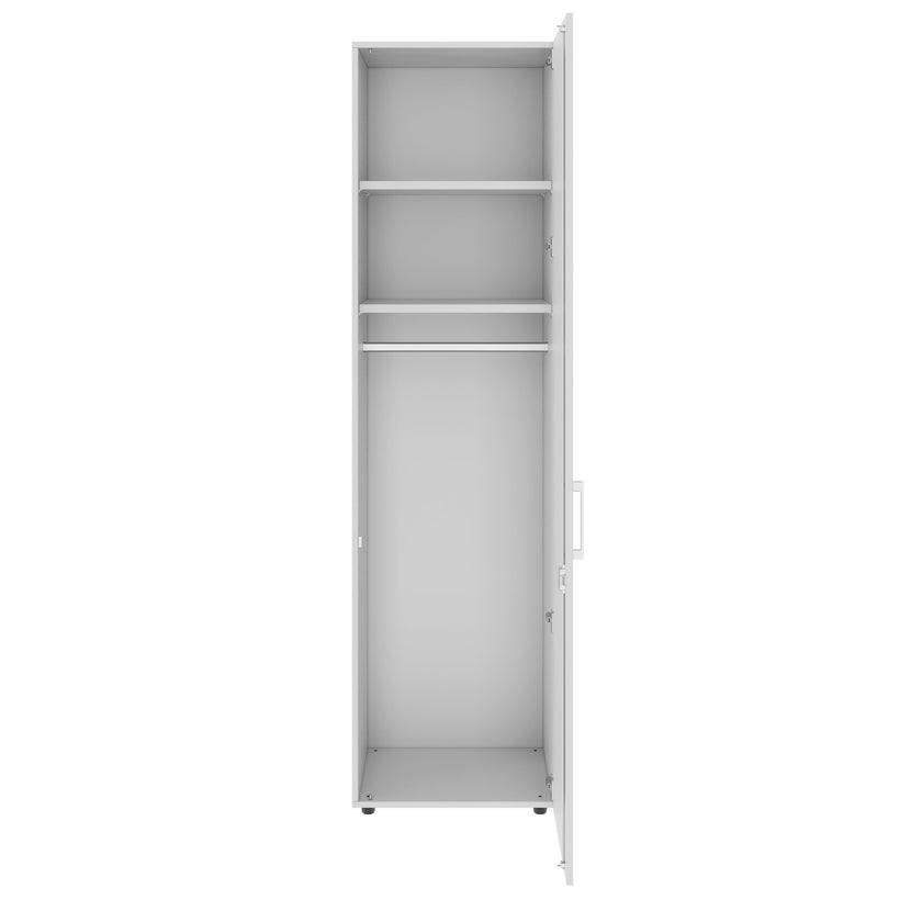 PRO Gabinetto di Cloakroom | 6 OH, 400 - 600 x 2250 mm, morbido, grigio