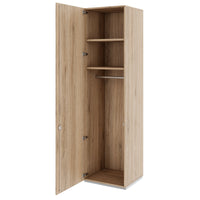 PRO Armoire de vestiaire | 6 oh, 400 - 600 x 2250 mm, zone douce, zone naturelle