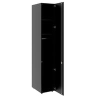 PRO Armoire de vestiaire | 6 oh, 400 - 600 x 2250 mm, Soft -Close, noir