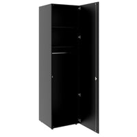 PRO Armoire de vestiaire | 6 oh, 400 - 600 x 2250 mm, Soft -Close, noir