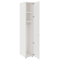 PRO Armoire de vestiaire | 6 oh, 400 - 600 x 2250 mm, Soft -Close, blanc