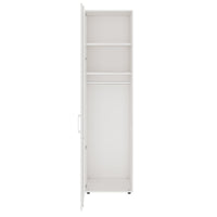 PRO Armoire de vestiaire | 6 oh, 400 - 600 x 2250 mm, Soft -Close, blanc