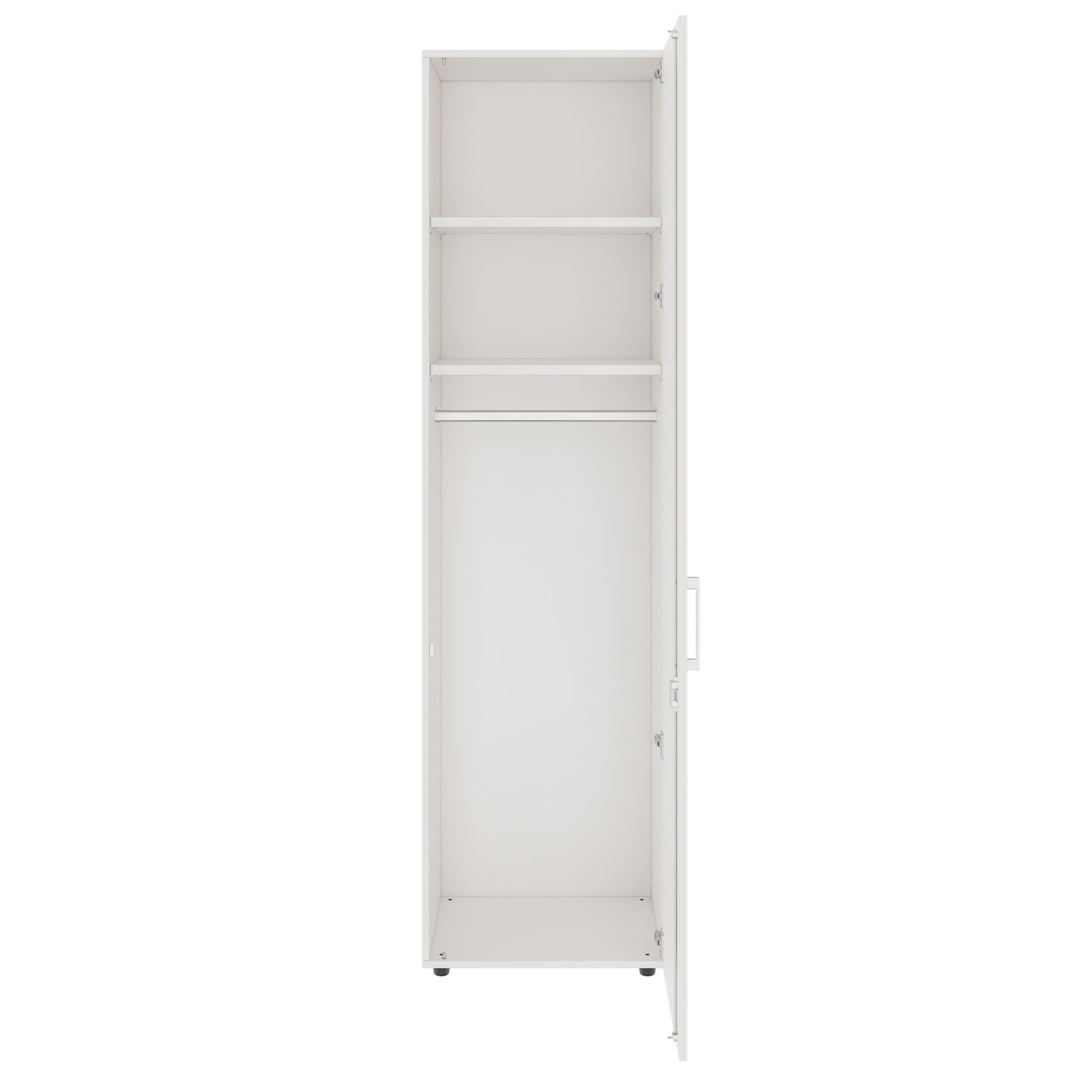 PRO Armoire de vestiaire | 6 oh, 400 - 600 x 2250 mm, Soft -Close, blanc