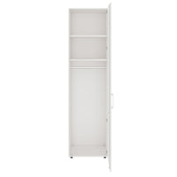 PRO Armoire de vestiaire | 6 oh, 400 - 600 x 2250 mm, Soft -Close, blanc