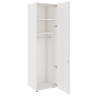 PRO Armoire de vestiaire | 6 oh, 400 - 600 x 2250 mm, Soft -Close, blanc