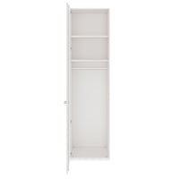 PRO Armoire de vestiaire | 6 oh, 400 - 600 x 2250 mm, Soft -Close, blanc