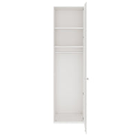 PRO Armoire de vestiaire | 6 oh, 400 - 600 x 2250 mm, Soft -Close, blanc