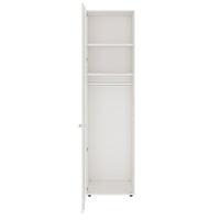 PRO Armoire de vestiaire | 6 oh, 400 - 600 x 2250 mm, Soft -Close, blanc